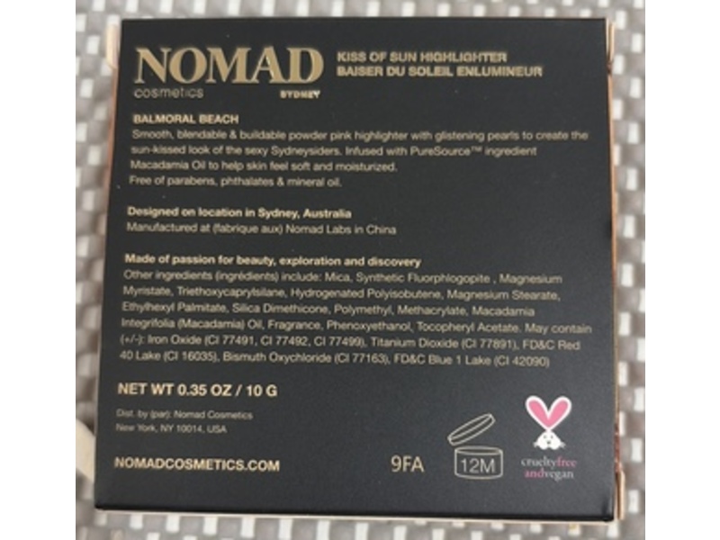 Nomad Sydney Bathers Highlighters, Balmoral Beach, 0.35 oz/10 g