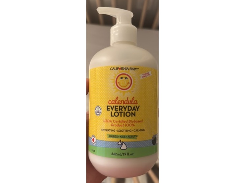 California Baby Everyday Lotion, Calendula, 19 fl oz/562 mL