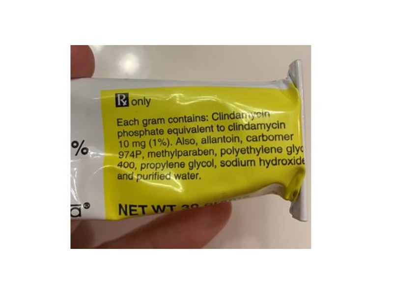 Clindamycin Phosphate Gel USP, 1%, 30 g, Fougera (RX)