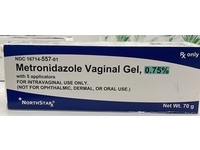 Metronidazole Vaginal Gel 0.75%, 70 g, Northstar (Rx) - thumbnail 2