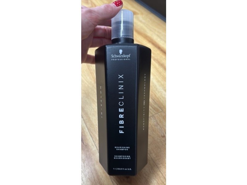 Schwarzkopf Professional Fibre Clinix Nourishing Shampoo, 33.8 fl oz/1 L