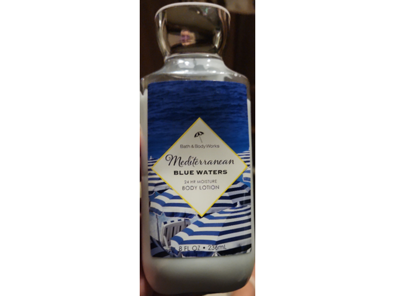 Bath & Body Works Mediterranean Blue Waters Body Lotion, 8 fl oz/236 mL