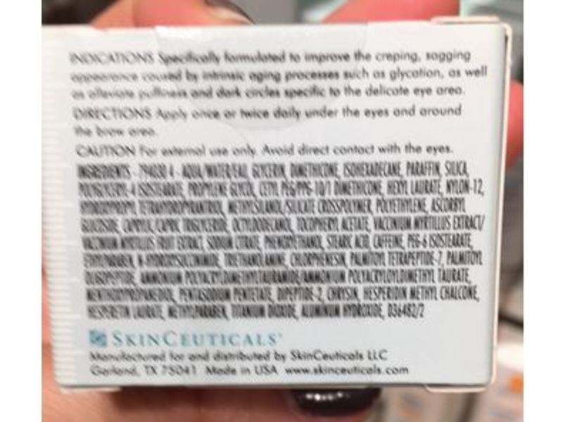 Skin Ceuticals Age Eye Complex, Correct, 0.5 oz/15 mL