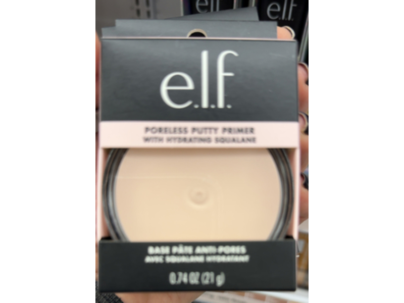 e.l.f. Cosmetics Poreless Putty Primer, Hydrating Squalane, 0.74 oz/21 g