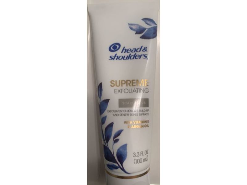 Head and Shoulders Supreme Exfoliating Scalp Scrub Treatment, 3.3 fl oz/100 mL