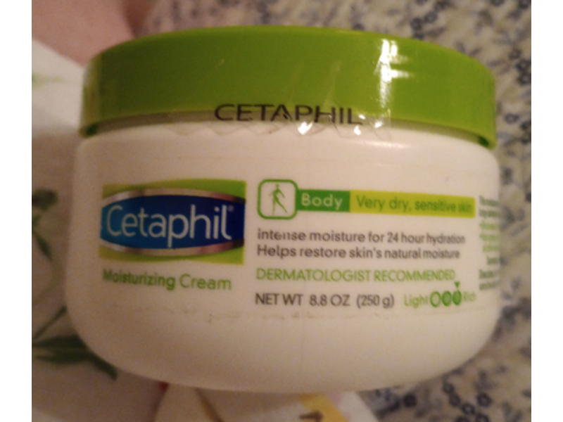 Cetaphil Moisturizing Body Cream, 8.8 oz/250 g