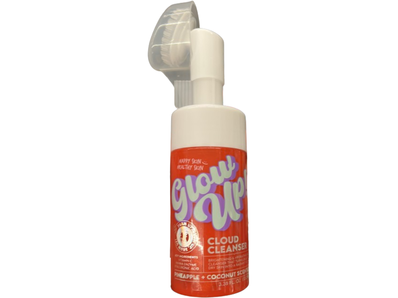 Happy Skin Glow Up Cloud Cleanser, Pineapple And Coconut Scent, 3.38 fl oz