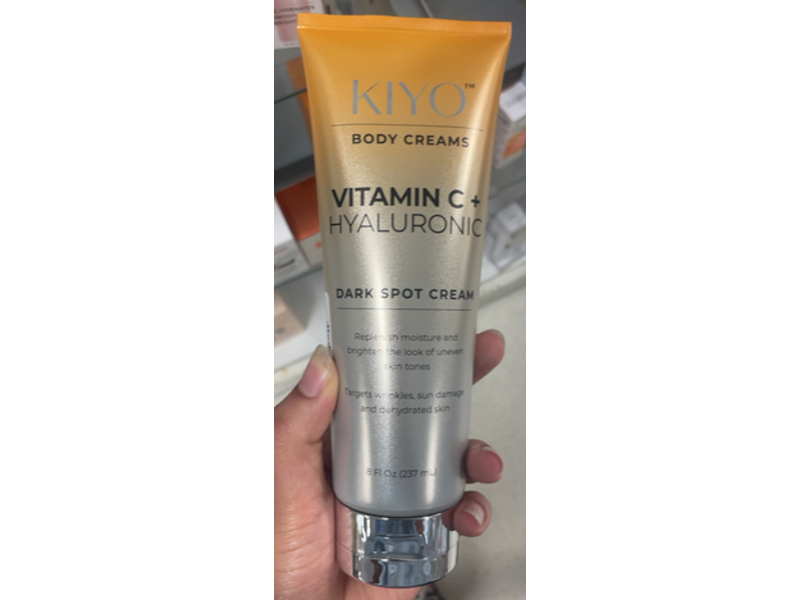 Kiyo Dark Spot Cream, Vitamin C + Hyaluronic, 8 fl oz/237 mL