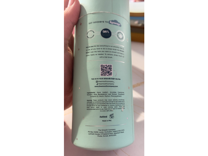 The Smooth Company Smooth Stick The Ultimate Hair Taming Wand, 10 mL, Pack Of 2