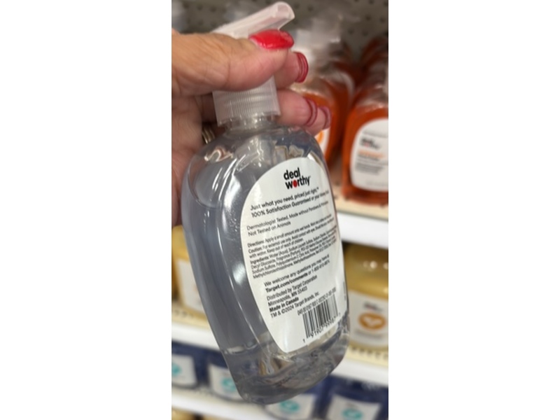 Deal Worthy Hand Soap, Fresh Scent, 7.5 fl oz/222 mL