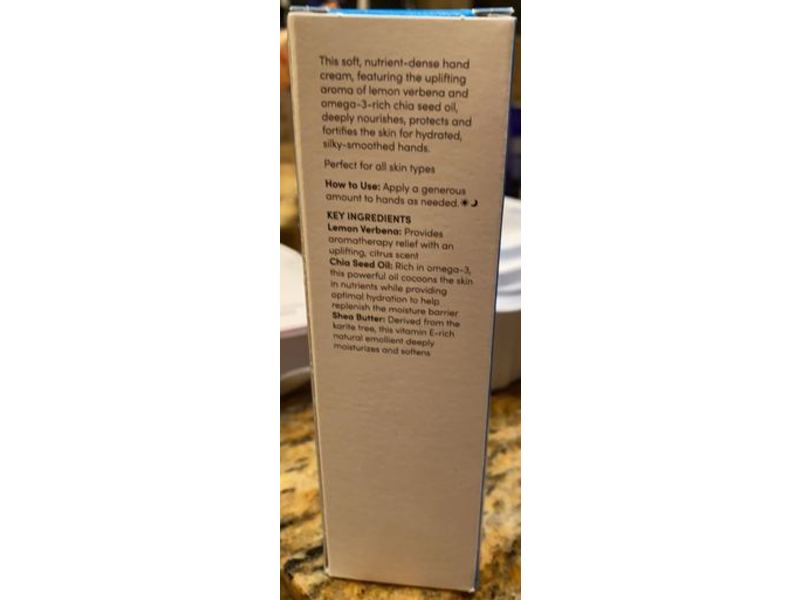 Naturopathica, Calming Hand Cream, Lemon Verbena & Omega-3, 2.5 fl oz/75 mL