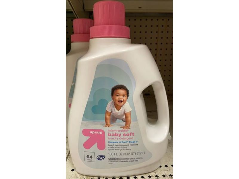 Up & Up Baby Soft Laundry Detergent, 64 Loads, 100 fl oz/2.95 L