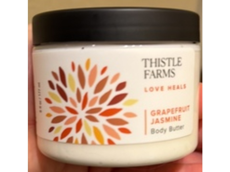 Thistle Farms Love Heals Body Butter, Grapefruit Jasmine, 6 fl oz/177 mL