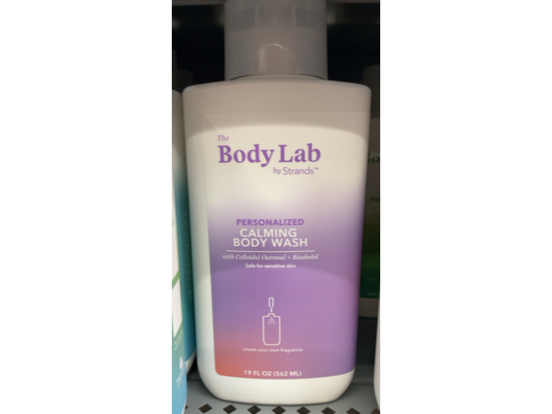 The Body Lab Calming Body Wash, Colloidal Oatmeal + Bisabolol, 19 fl oz/562 mL