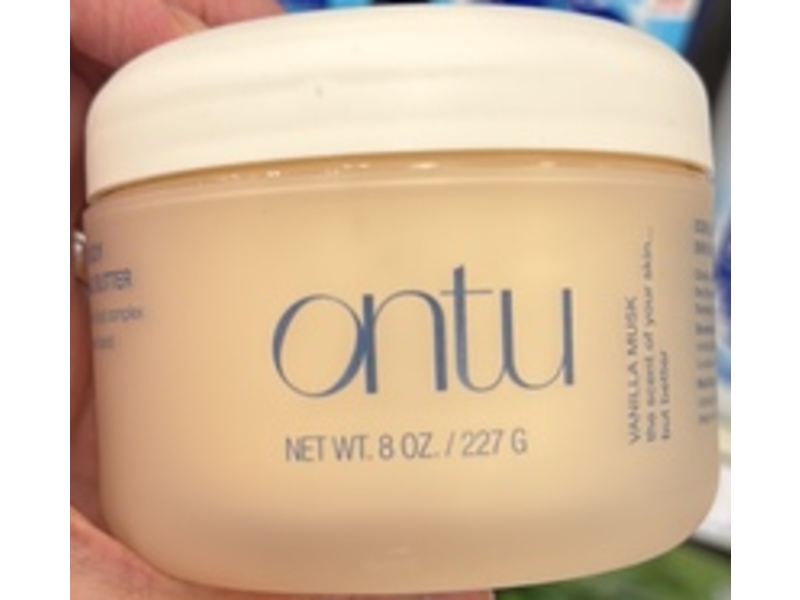 Ontu Firming Body Butter, Vanilla Musk, 8 oz/227 g