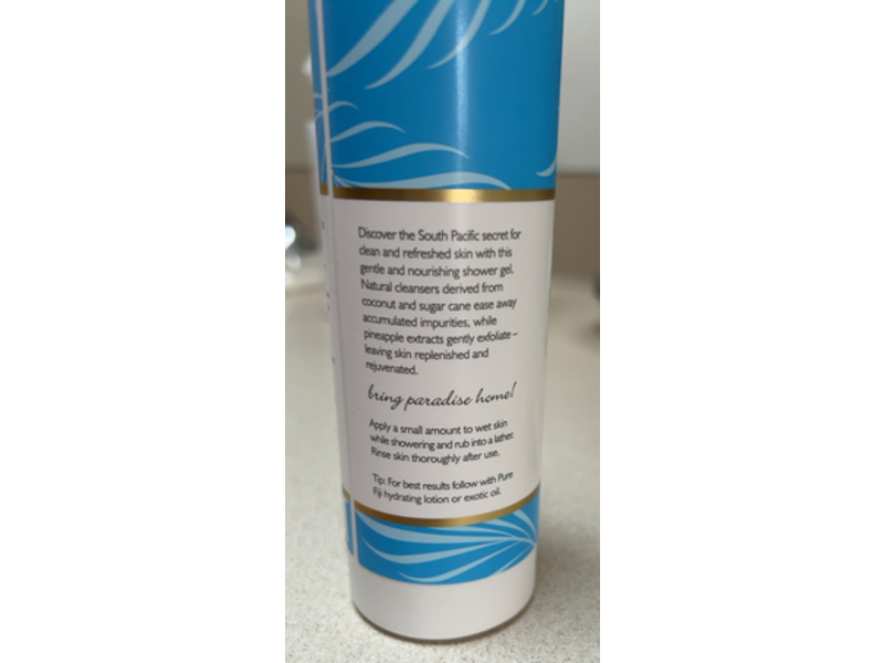 Pure Fiji Coconut Milk Shower Gel, 8.5 oz/251 mL