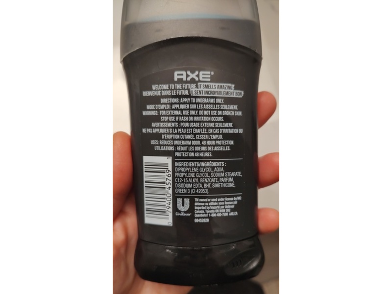 AXE Deodorant, Ice Chill, Mint & Lemon, 85 g