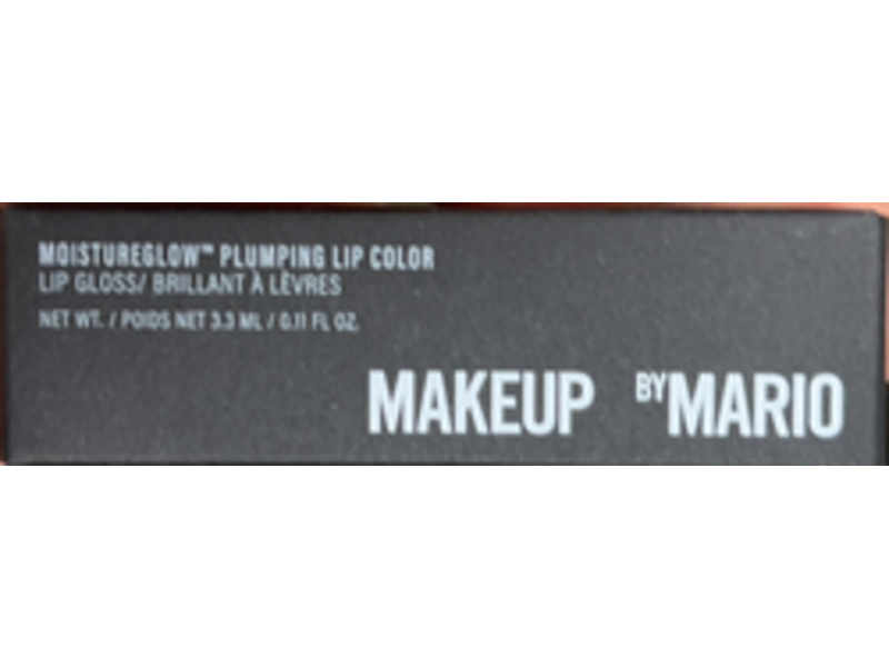 Make Up by Mario Moisture Glow Plumping Lip Color, Pink Glow, 0.11 fl oz/3.3 mL