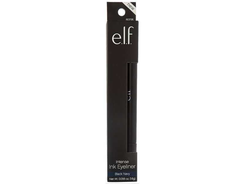 e.l.f. Cosmetics Intense Ink Eyeliner, 81208 Black Navy, 0.056 oz/1.6 g