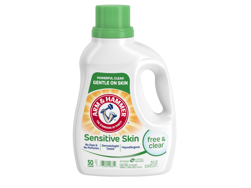 Arm & Hammer Sensitive Skin Free & Clear, 75 fl oz/2.21 L/50 loads
