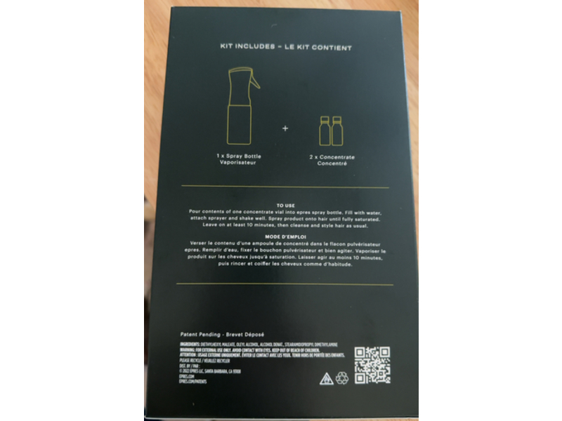 Epres Bond Repair Treatment Starter Kit, 0.5 fl oz/15 mL