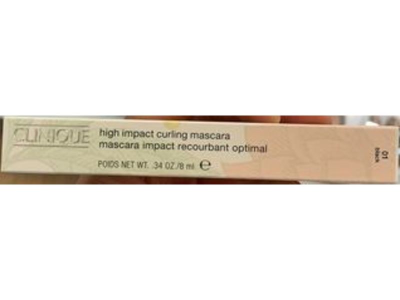 Clinique High Impact Curling Mascara, Black, 0.34 oz/8 mL