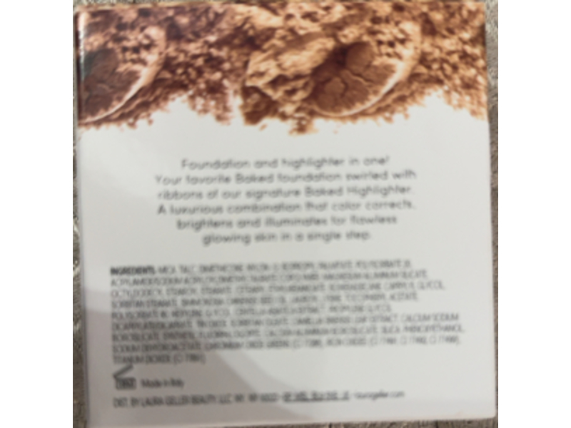 Laura Geller Baked Balance-N-Glow Illuminating Foundation, Tan, 0.28 oz/8 g