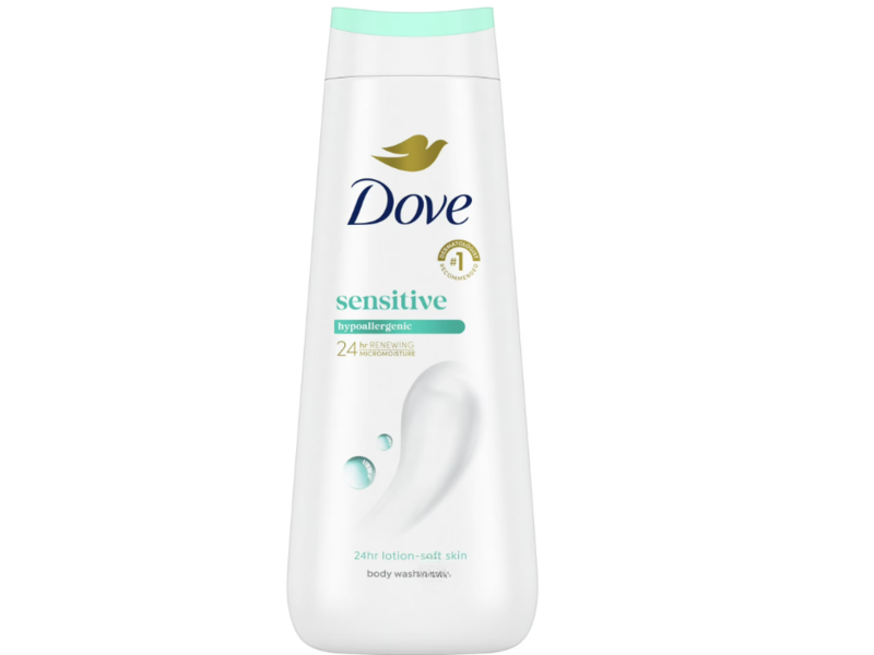 Dove Sensitive Skin Body Wash , 34 fl oz/1 L