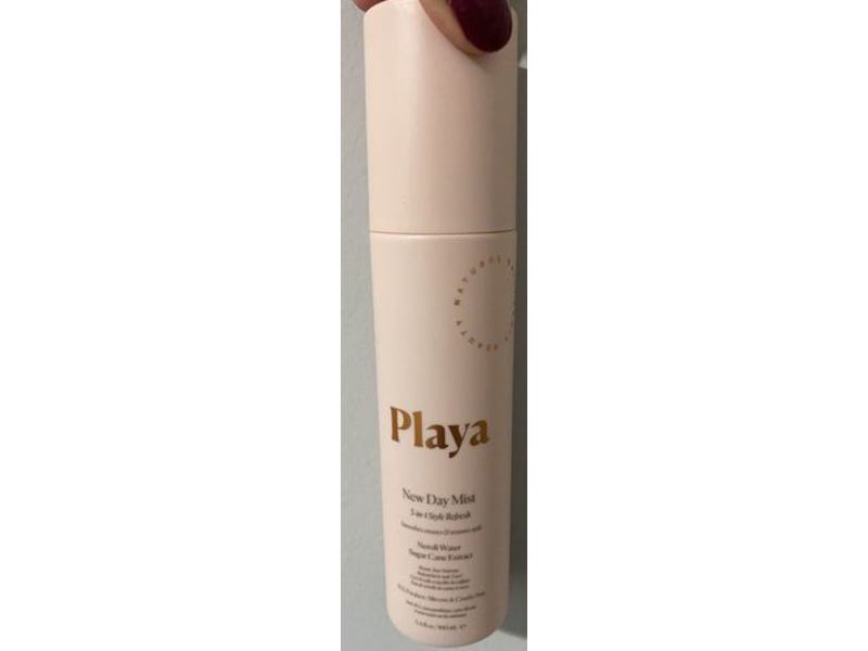 Playa New Day Mist 3 In 1 Style Refresh, Neroli Water & Sugar Cane Extract, 5.4 oz/160 mL