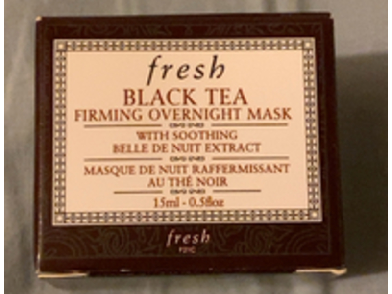 Fresh Firming Overnight Mask, Black Tea, 0.5 fl oz/15 mL