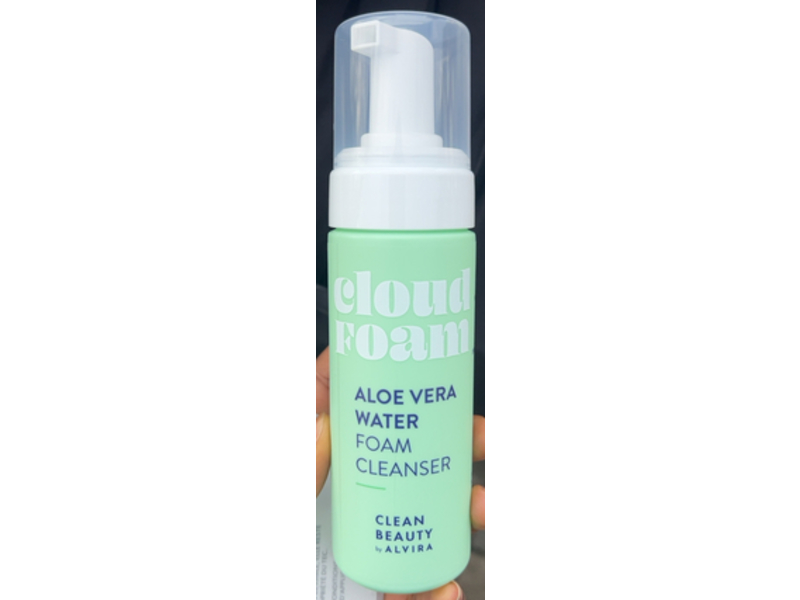Clean Beauty Alvira Cloud Foam Cleanser, Aloe Vera Water, 150 mL