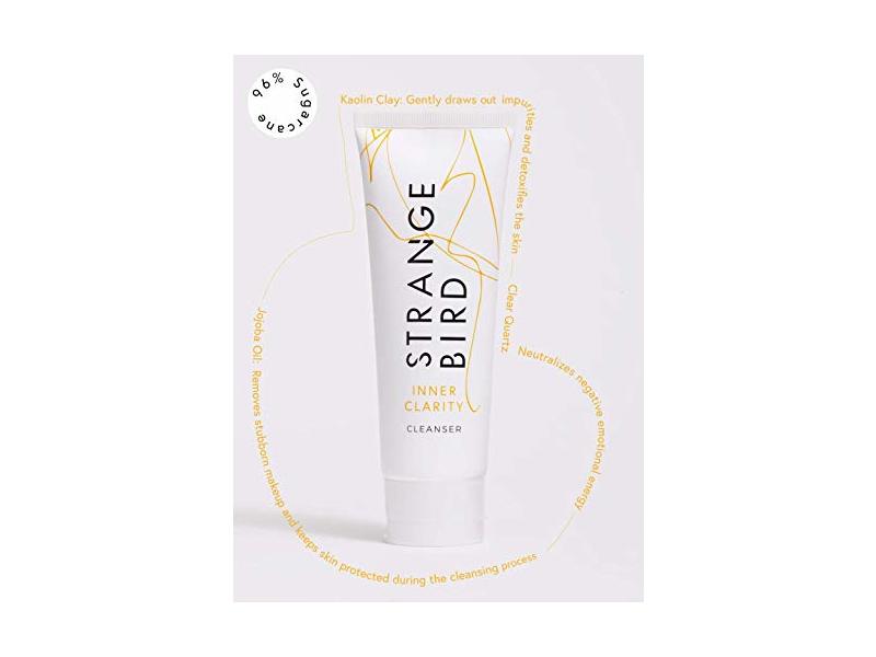 Strange Bird Natural Inner Clarity Cleanser + Mask + Exfoliator, 4 oz/120 mL