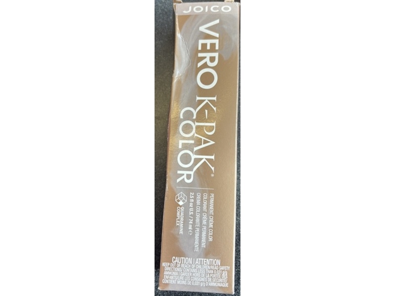 Joico Vero K-Pak Color Permanent Creme Color, 8A Medium Ash Blonde, 2.5 fl oz/74 mL