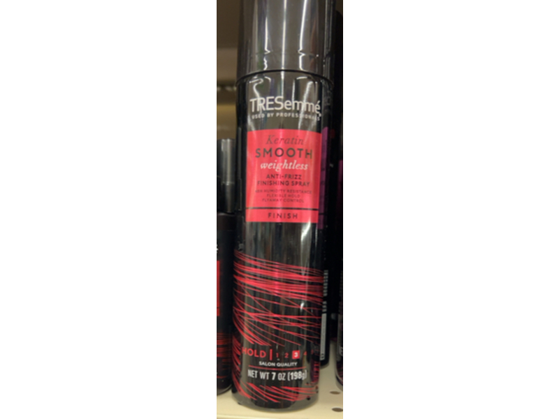 Tresemme Keratin Smoot Anti-Frizz Finishing Spray, Finish Hold, 7 oz/198 g