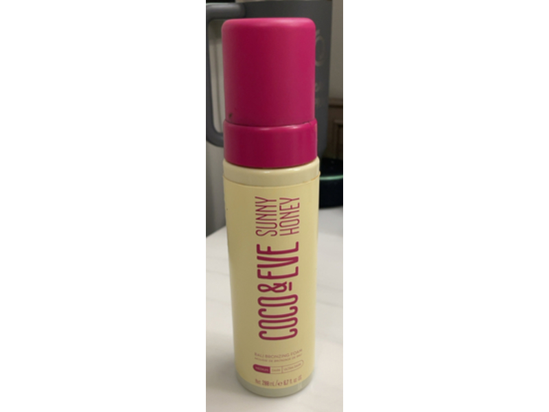 Coco & Eve Sunny Honey Bali Bronzing Foam, Medium, 6.7 fl oz/200 mL