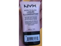 NYX Professional Makeup Born to Glow Liquid Illuminator, Sunbeam, 0.6 fl oz/18 mL - thumbnail 2