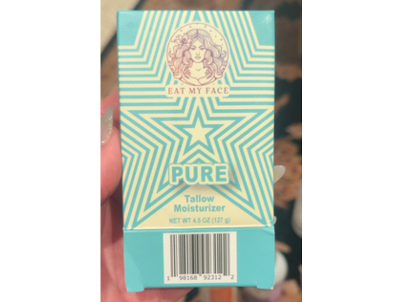 Eat My Face Tallow Moisturizer, Pure, 4.5 fl oz/127 g