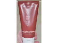 Voesh Exfoliating Body Wash, Black Tea & Rose, 6.3 oz/175 g - thumbnail 2