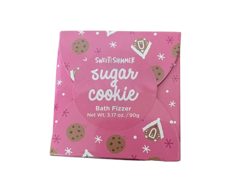 Sweet & Shimmer Bath Fizzer, Sugar Cookie, 3.17 oz/90 g
