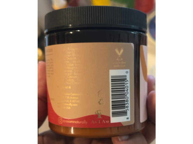 As I Am Restore & Repair Moisturizing Masque, Jamaican Black Castor Oil, 8 oz/227 g