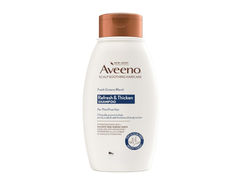 Aveeno Fresh Greens Blend Shampoo, 18 fl oz/532 mL