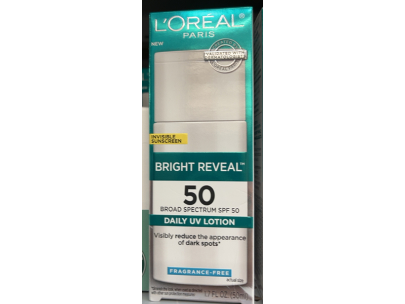 L'oreal Paris Bright Reveal Daily UV Lotion, SPF 50, 50 mL