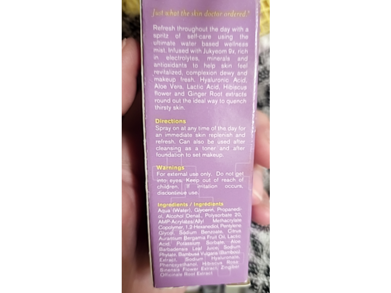 Derma Doctor Quench & Set Essence Spray, Lucky Bamboo, 1.01 fl oz/30 mL