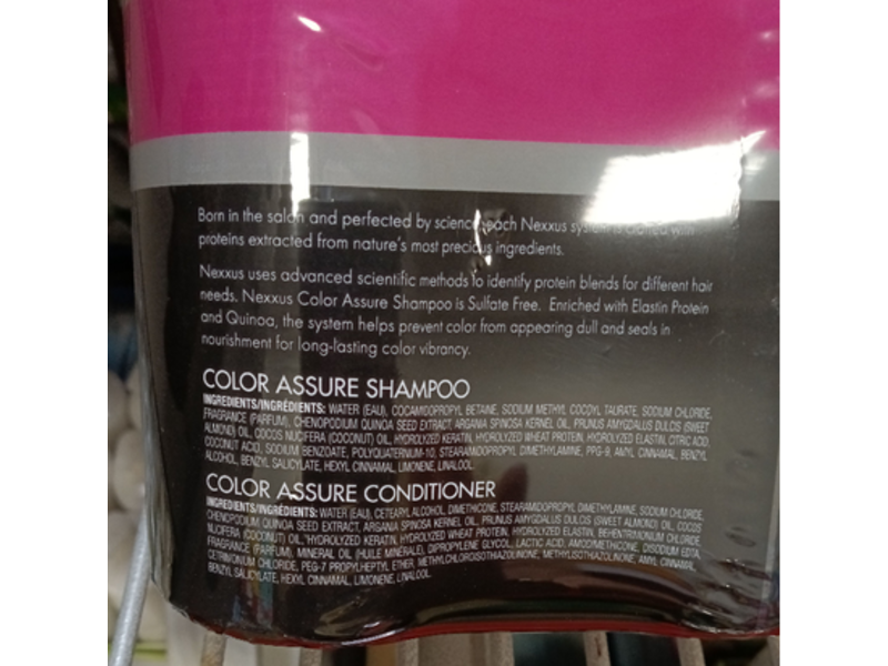 Nexxus Color Vibrancy Protection Shampoo & Conditioner Set, Elastin Protein & Quinoa, 32 fl oz/1.1 L