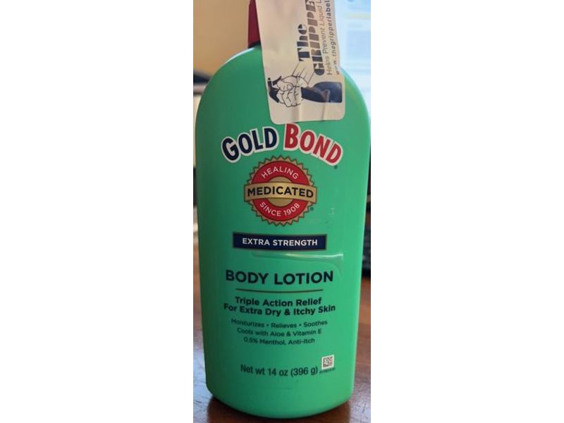 Gold Bond Triple Action Relief Body Lotion, Extra Strength, 14 oz/396 g