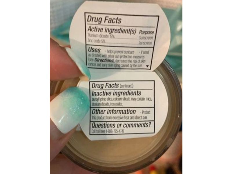 BareMinerals Loose Powder Matte Foundation, Golden Nude (16), SPF 15, 0.21 oz