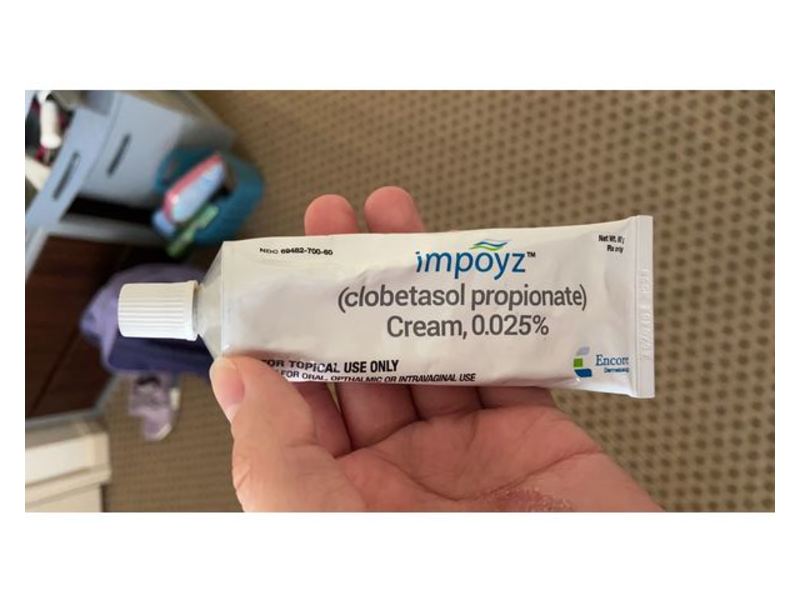 Impoyz (clobetasol propionate) Cream 0.025%, 60 g, Encore (RX)