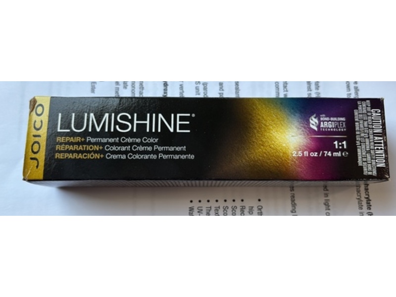 Joico Lumishine Permanent Creame Color, 8NA, 2.5 fl oz/74 mL