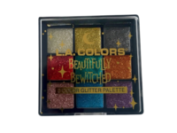 L.A. Colors Beautiful Bewitched Glitter Eyeshadow Palette, 0.22 oz/6.3 g - Image 2