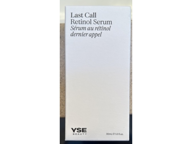 Yse Beauty Last Call Retinol Serum, 1.0 fl oz/30 mL